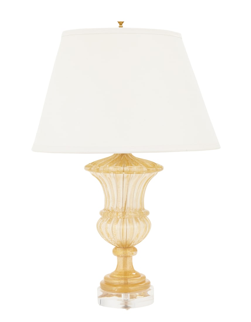 Barovier & Toso Murano Glass Table Lamp (1 of 2)