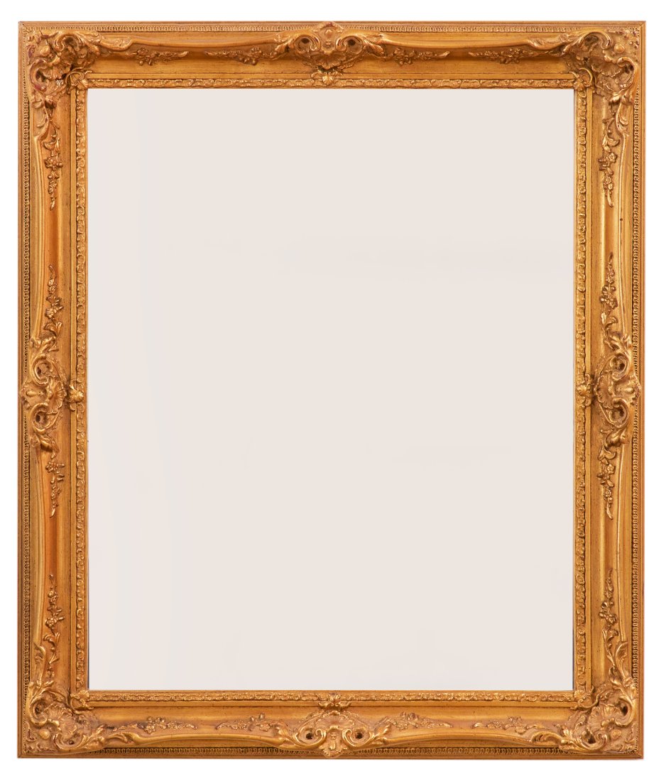 French-Style Giltwood Mirror (1 of 2)