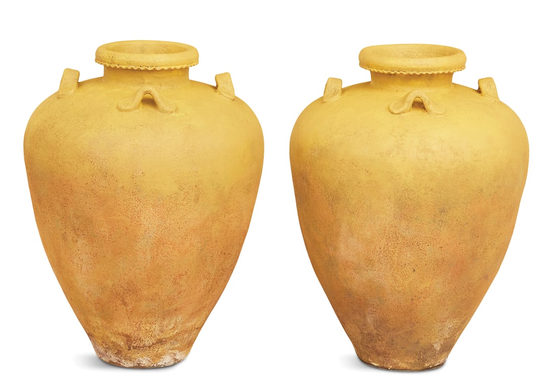 Pair of Terracotta Vessels (1 of 2)