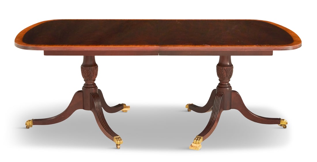 George III-Style Mahogany Dining Table (1 of 3)