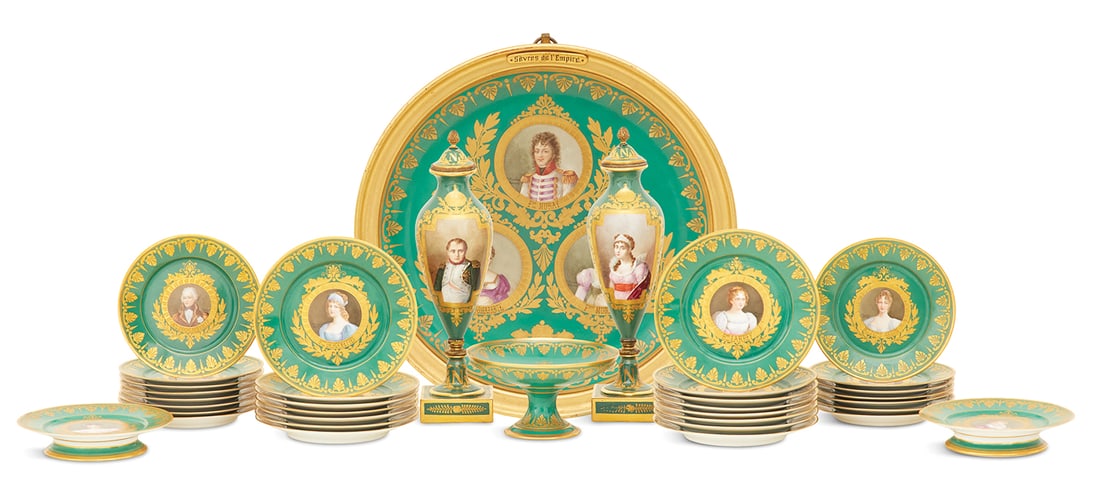 Sevres-Style Portrait-Decorated Porcelain (1 of 18)