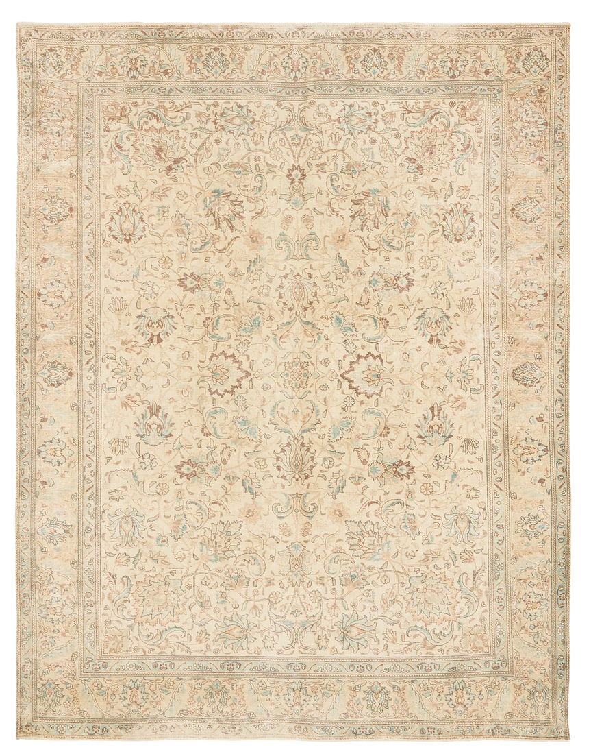 Semi-Antique Persian Tabriz Carpet (1 of 1)