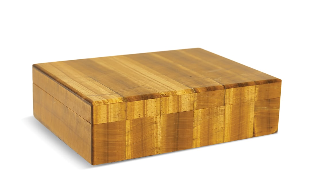 Tiger Eye Stone Box (1 of 3)