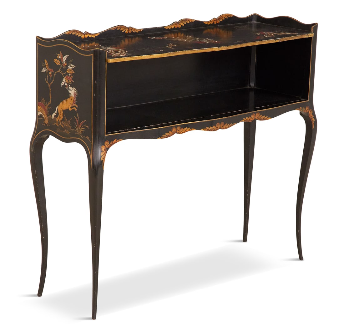 Continental Chinoiserie Console Table/Shelf (1 of 4)