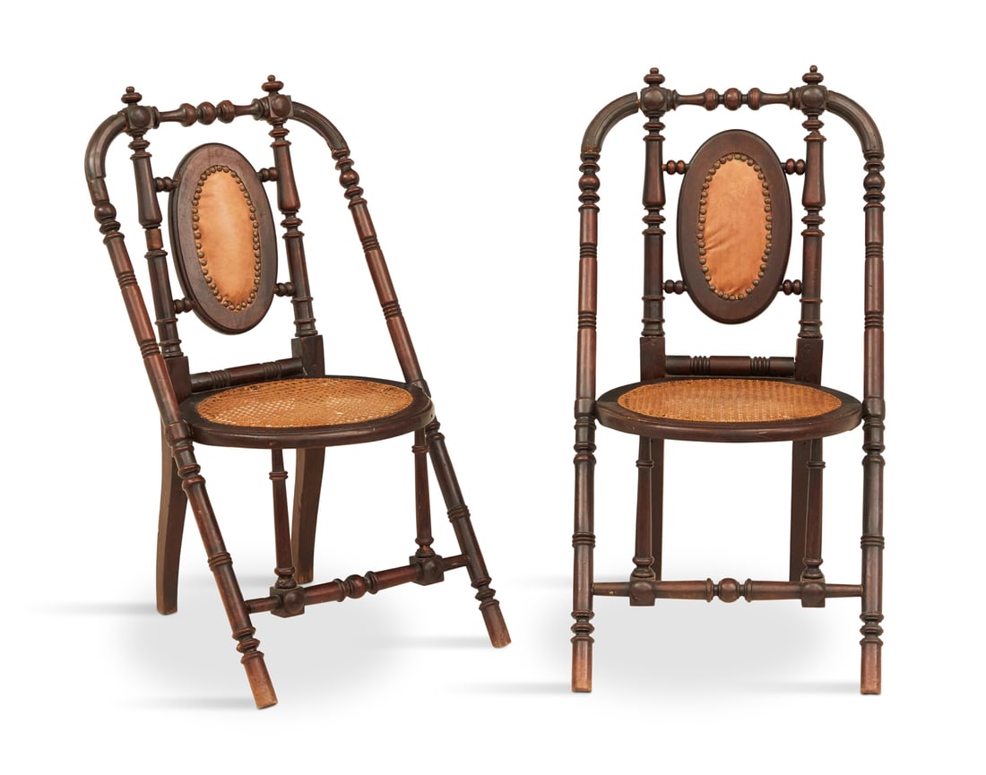 Pair of American Renaissance Revival Side Chairs (1 of 2)