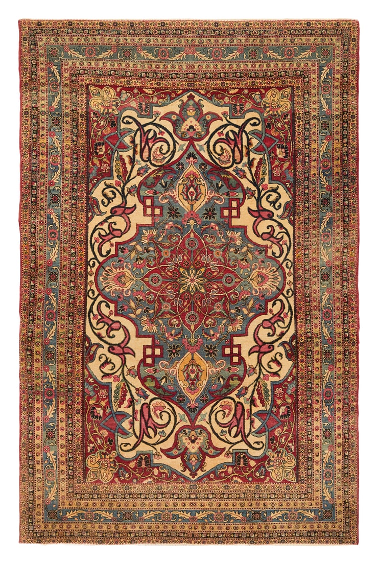 Antique Tabriz Carpet (1 of 1)