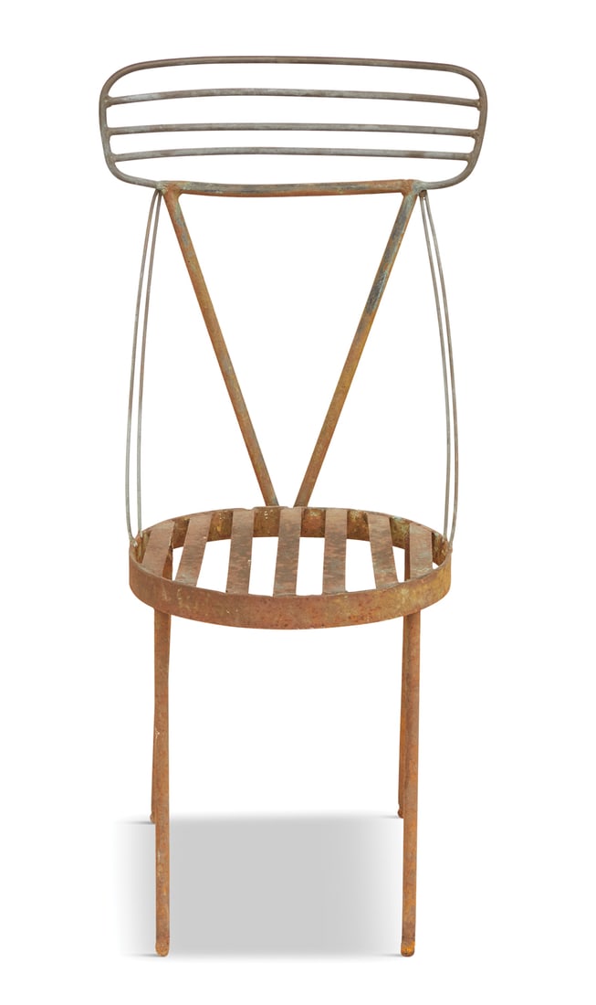 Mixed Metal Side Chair, Attributed to Mario Villa (1 of 2)