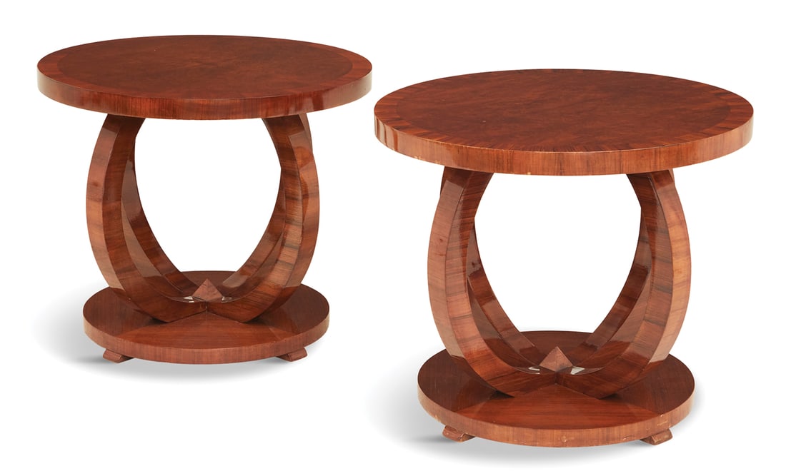 Pair of Art Deco-Style Occasional Tables (1 of 2)