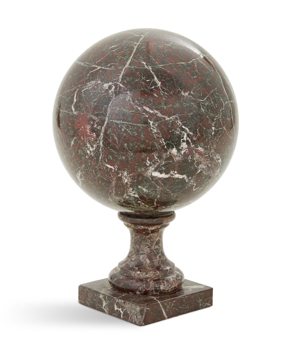 Marble Sphere on Stand (1 of 2)