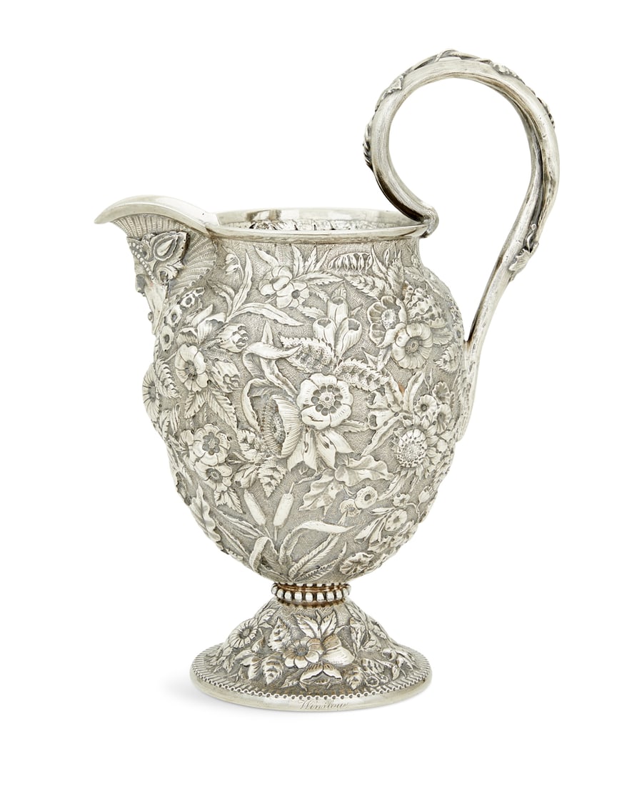 Good S. Kirk & Son Silver Pitcher (1 of 6)