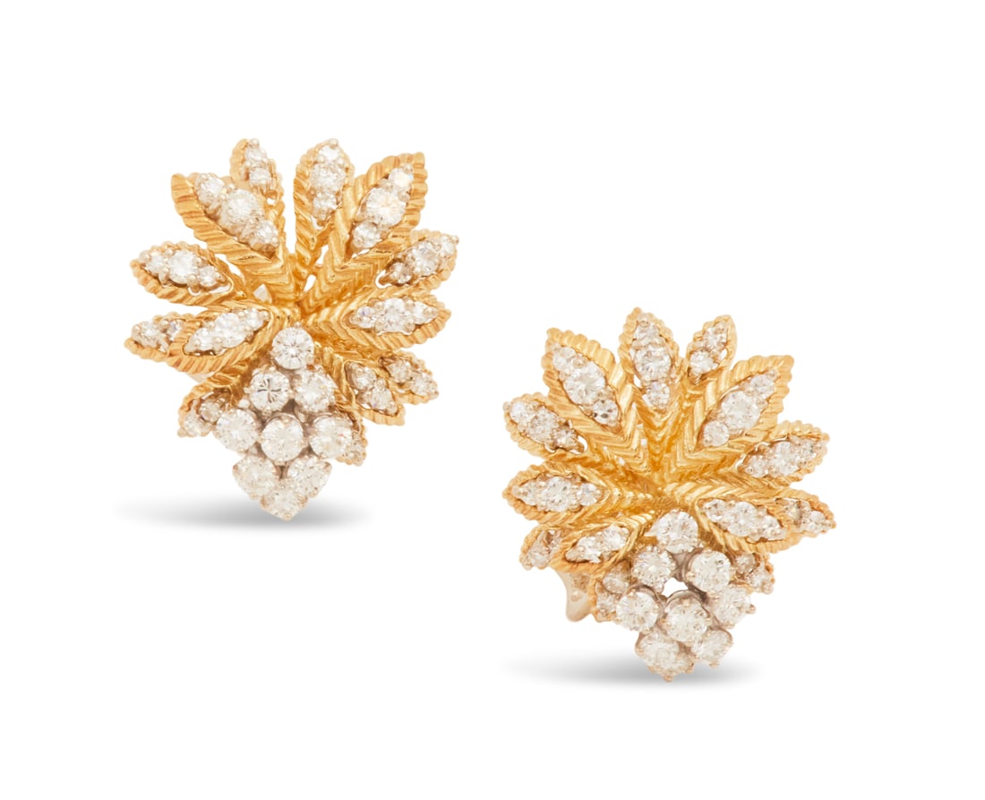 Diamond Ear Clips (1 of 1)