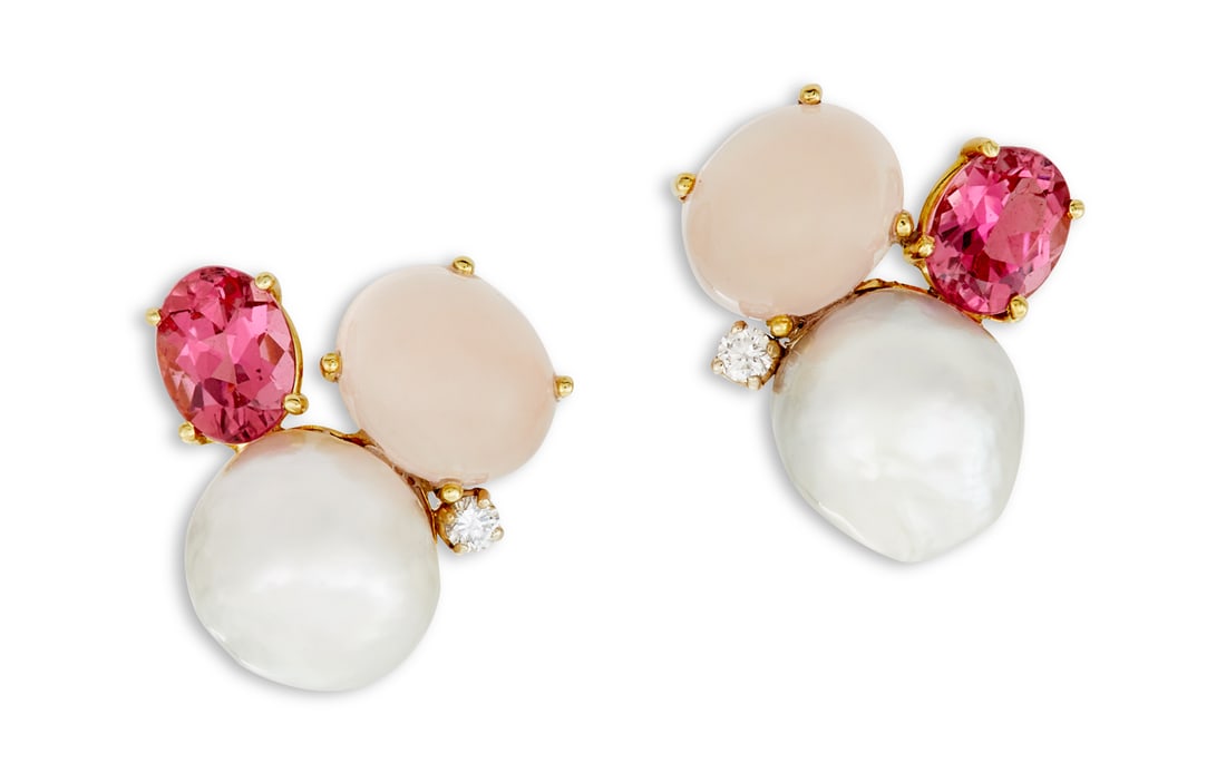 MAZ Gem-Set Ear Clips (1 of 1)