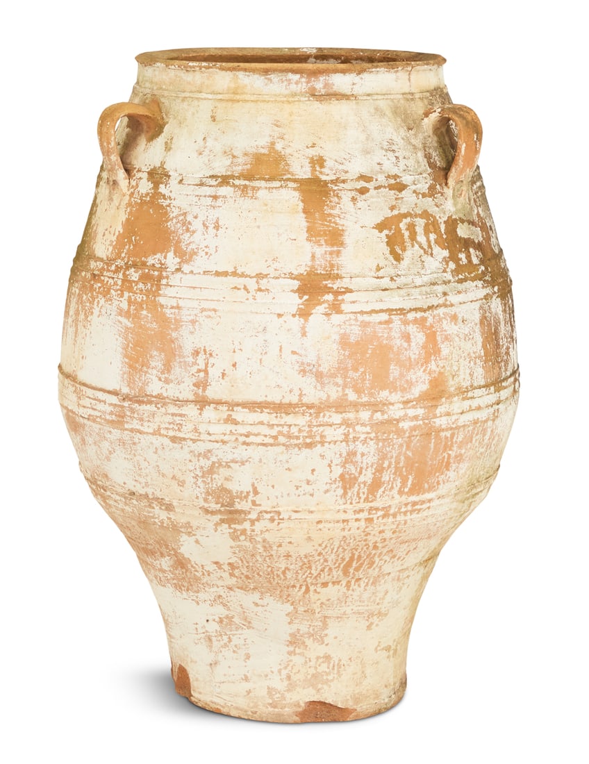 Large Spanish Terracotta Olive Jar (1 of 2)