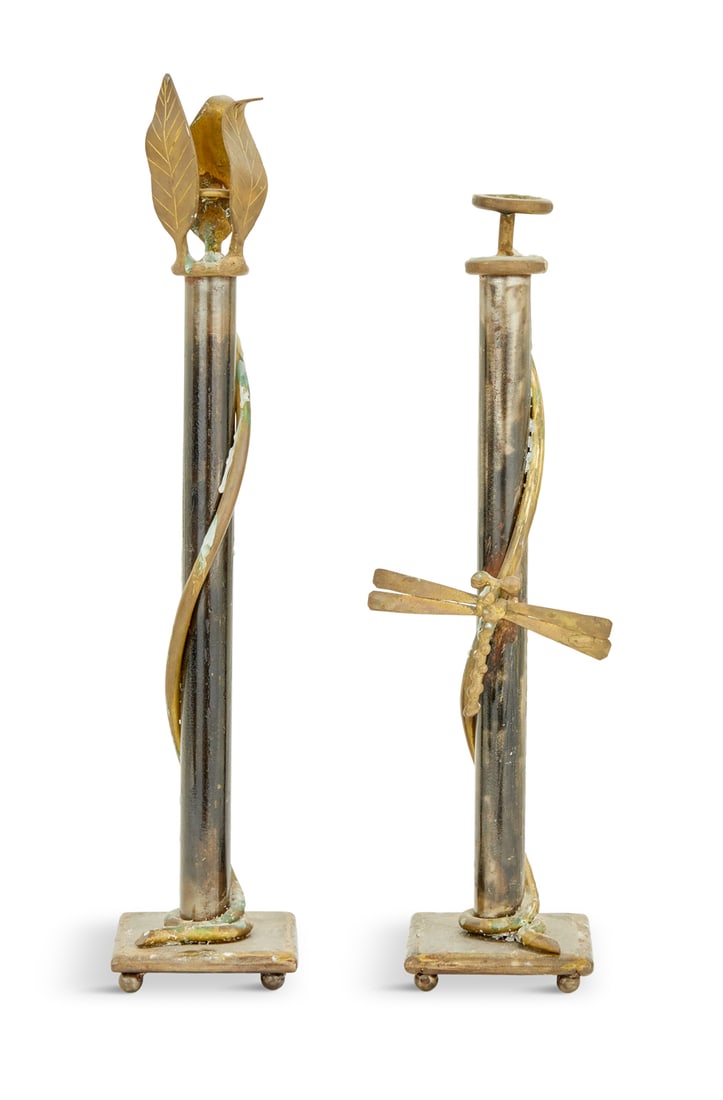 Two. Mario Villa Candlesticks (1 of 1)