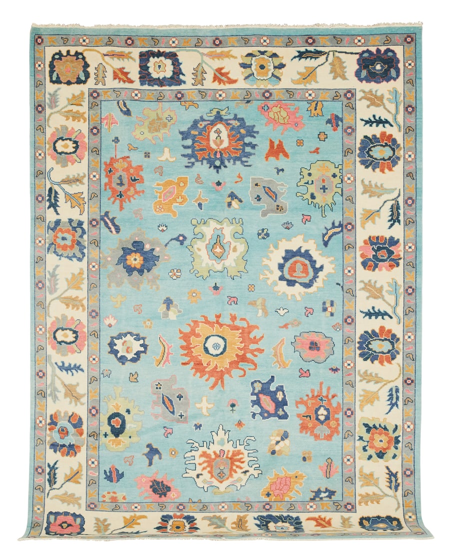 Turkish Angora Oushak Carpet (1 of 1)