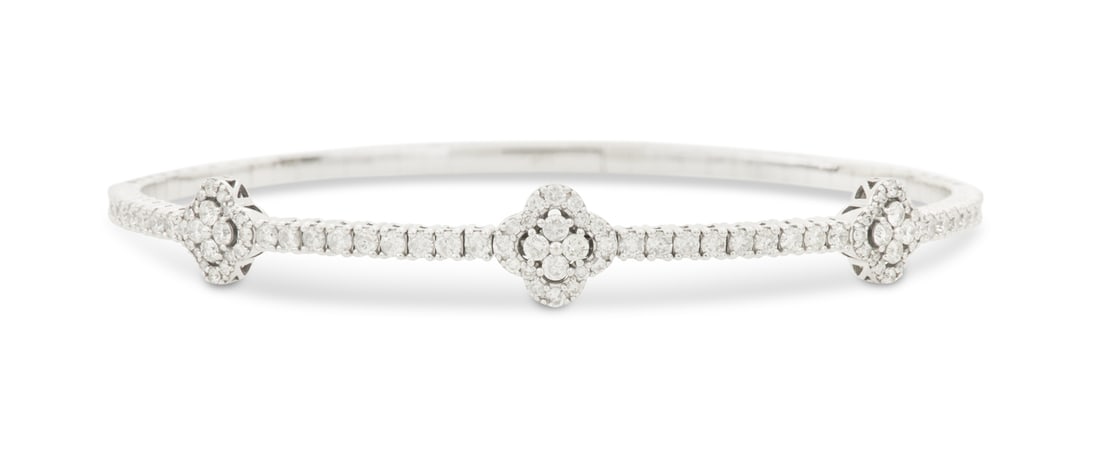 Diamond Bangle Bracelet (1 of 1)