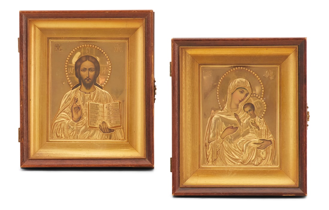 Pair of Russian-Style Icons (1 of 2)