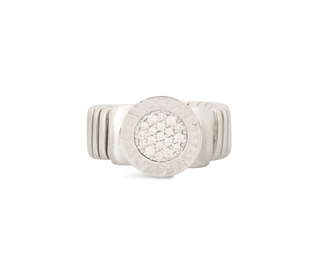 Bulgari Tubogas Diamond Ring (1 of 3)