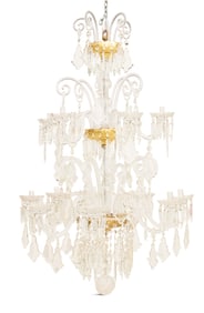Cut Crystal Candle-Light Chandelier