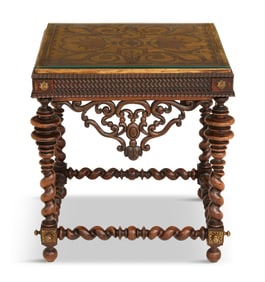 Continental Rosewood Occasional Table