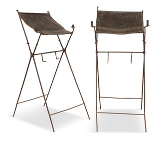 Iron and Leather Ecclesiastical Bookstands