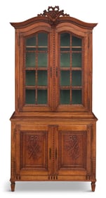 Provincial Louis XVI-Style Buffet a Deux Corps