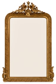 French Belle Epoque Giltwood Mirror