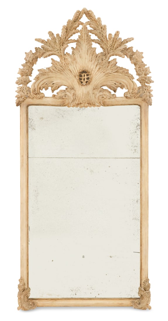 Hendrix Allardyce "La Rochelle" Painted Mirror (1 of 2)