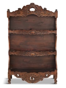 French Carved Fruitwood Estanier