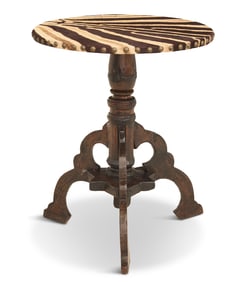 Continental Oak Center Table