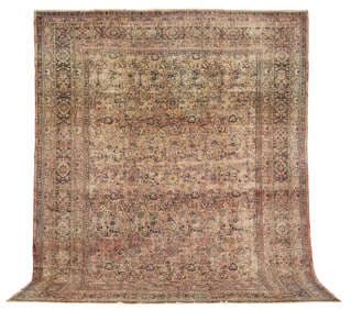 Antique Kashan Carpet