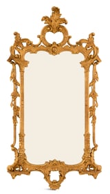 Giltwood Mirror in the Rococo Taste