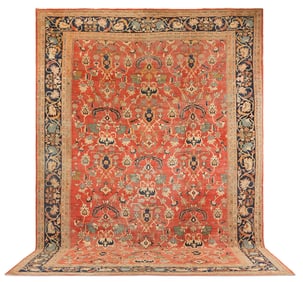 Semi-Antique Sultanabad Carpet