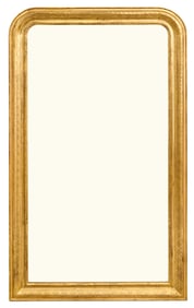 Large Louis-Philippe Giltwood Mirror