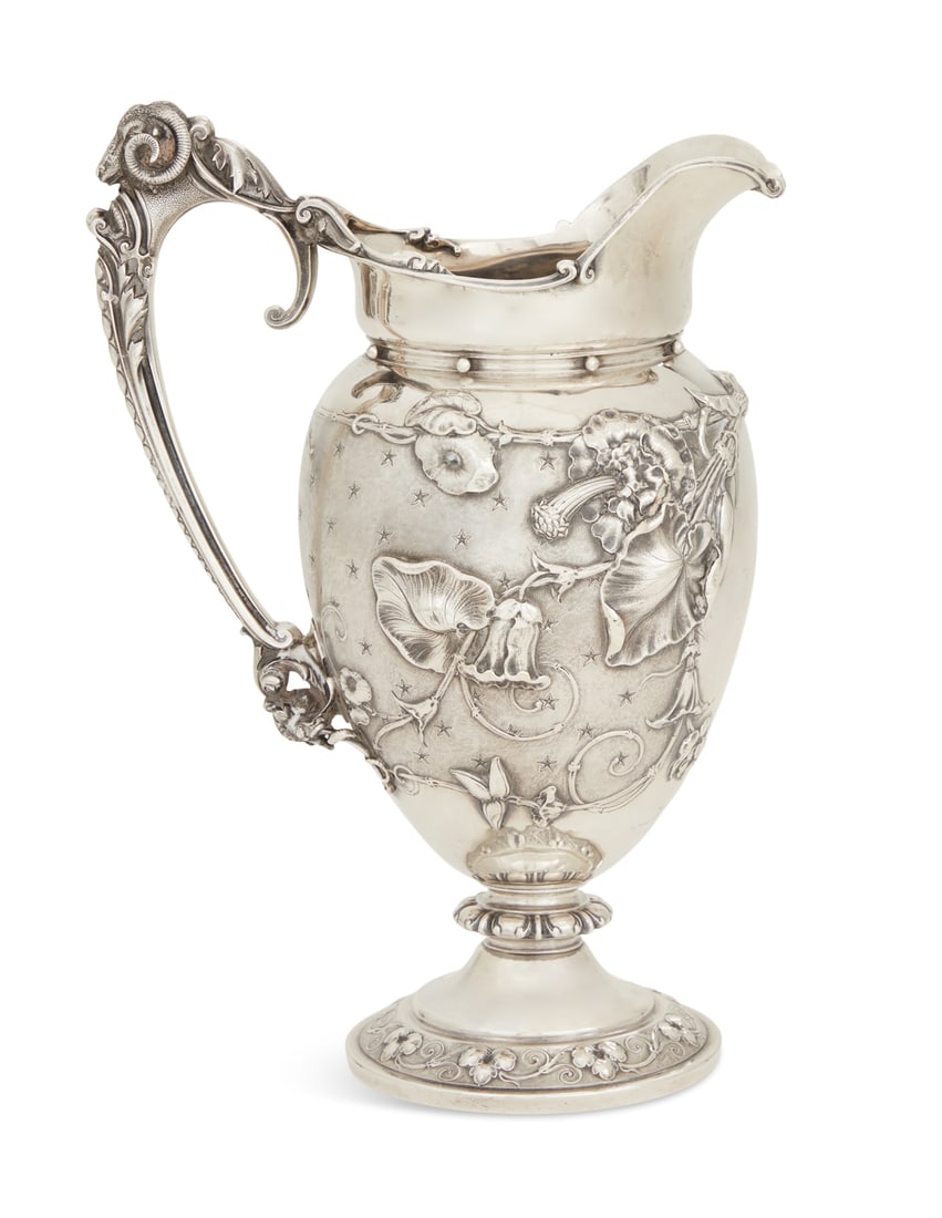 Fine Gorham Coin Silver Pitcher (1 of 8)