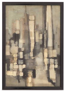 Max Gunther (Swiss/Italian, 1934-1974): Max Gunther(Swiss/Italian, 1934-1974)"Rome", 1960oil on canvassigned and dated lower right.Framed.35-5/8" x 23-7/8", framed 38" x 26" Provenance: Private collection, Cost