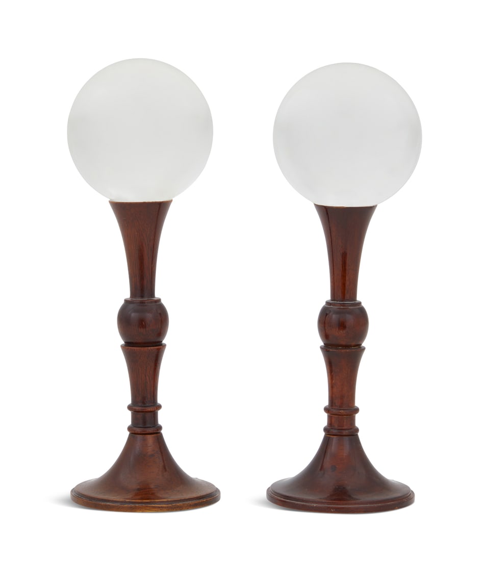 Pair of Crystal Spheres (1 of 1)