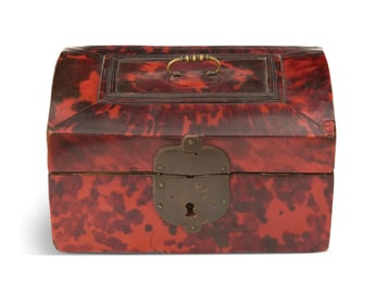 Rare Baroque Tortoiseshell Casket
