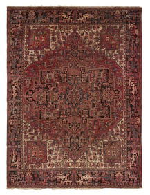 Semi-Antique Heriz Carpet