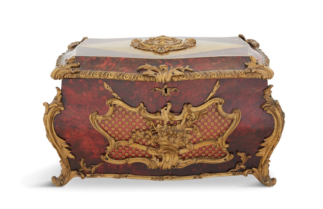 Bronze-Mounted Tortoiseshell Jewel Casket (1 of 5)