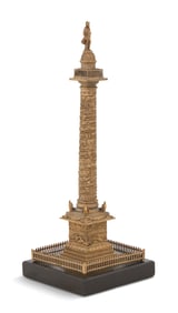 Bronze and Marble Model of Trajan’s Column