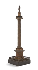 Bronze and Marble Model of Trajan’s Column