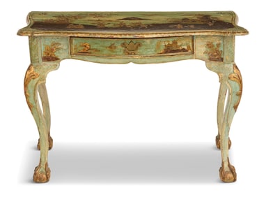 George III Chinoiserie Dressing Table