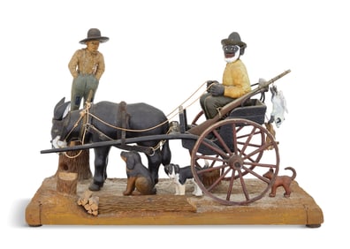 Rare Signed Folk Art Carving