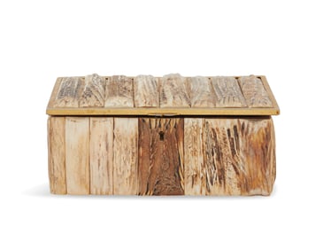 Continental Horn and Gilt-Brass Box