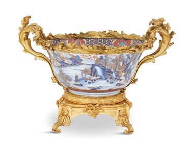 Ko-Imari Bronze-Mounted Bowl