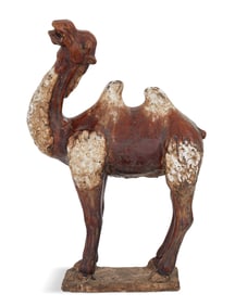Chinese San Tsai Pottery Camel