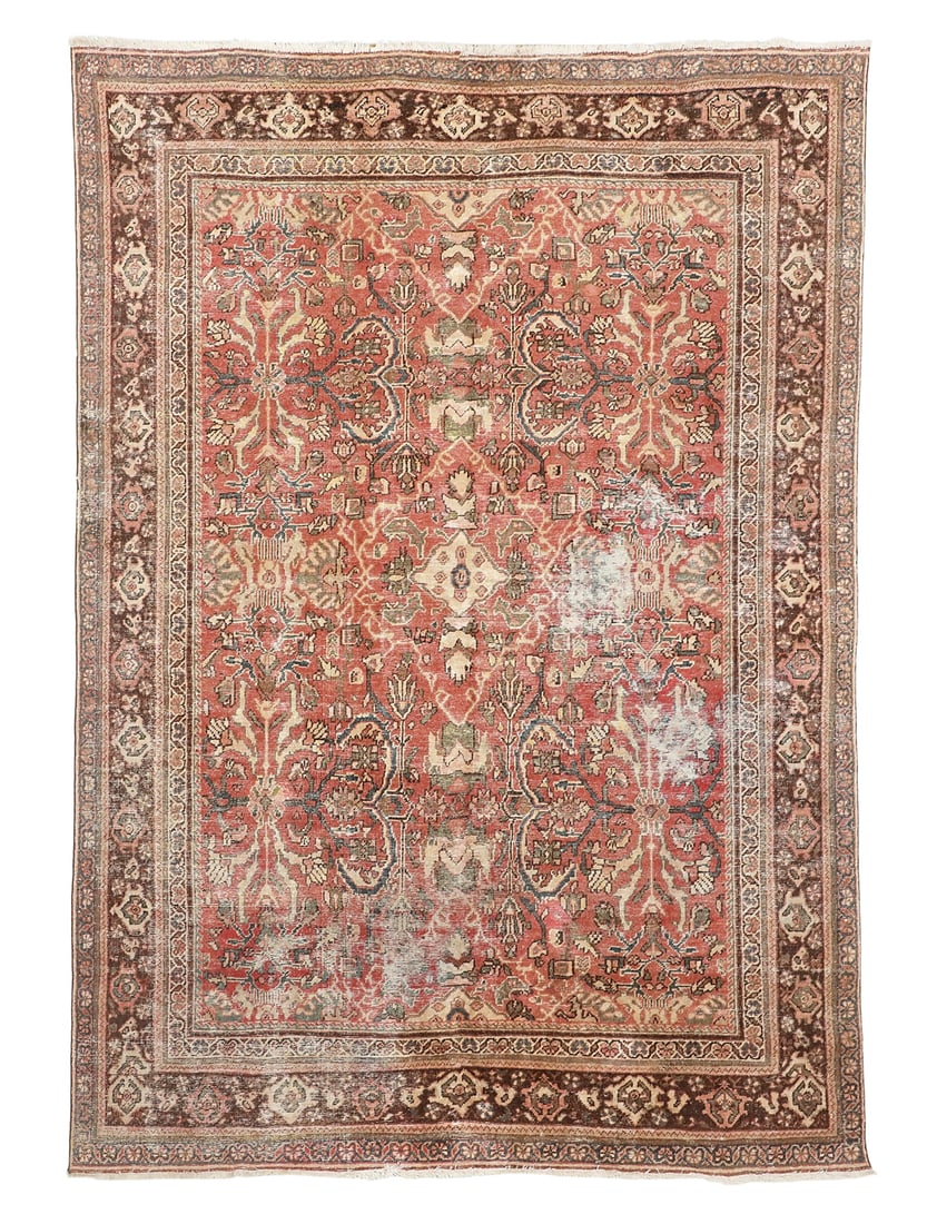 Semi-Antique Mahal Carpet (1 of 1)