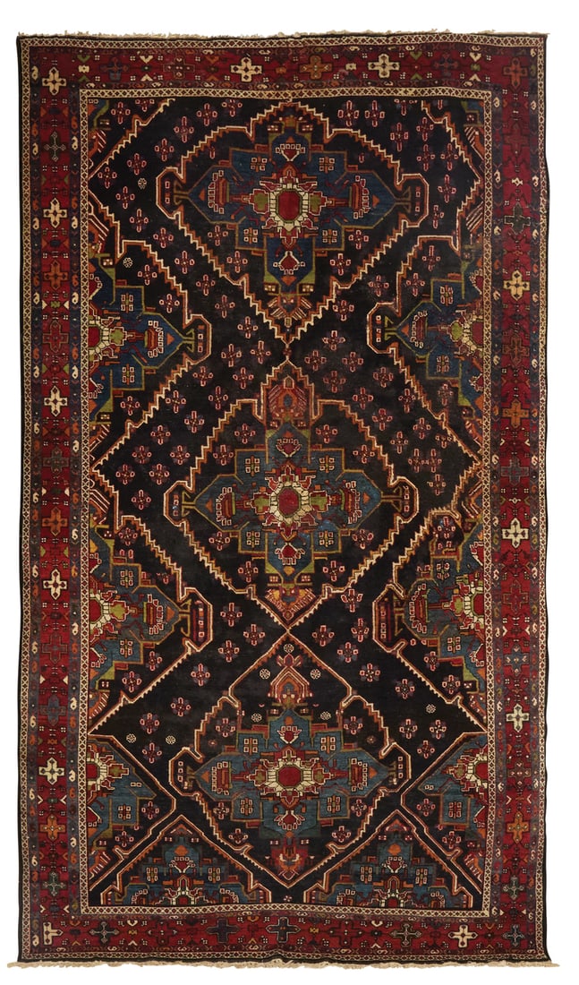 Semi-Antique Shiraz Carpet (1 of 1)
