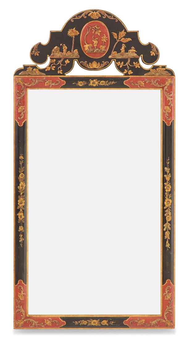 Georgian-Style Mirror in the Chinoiserie Taste (1 of 2)
